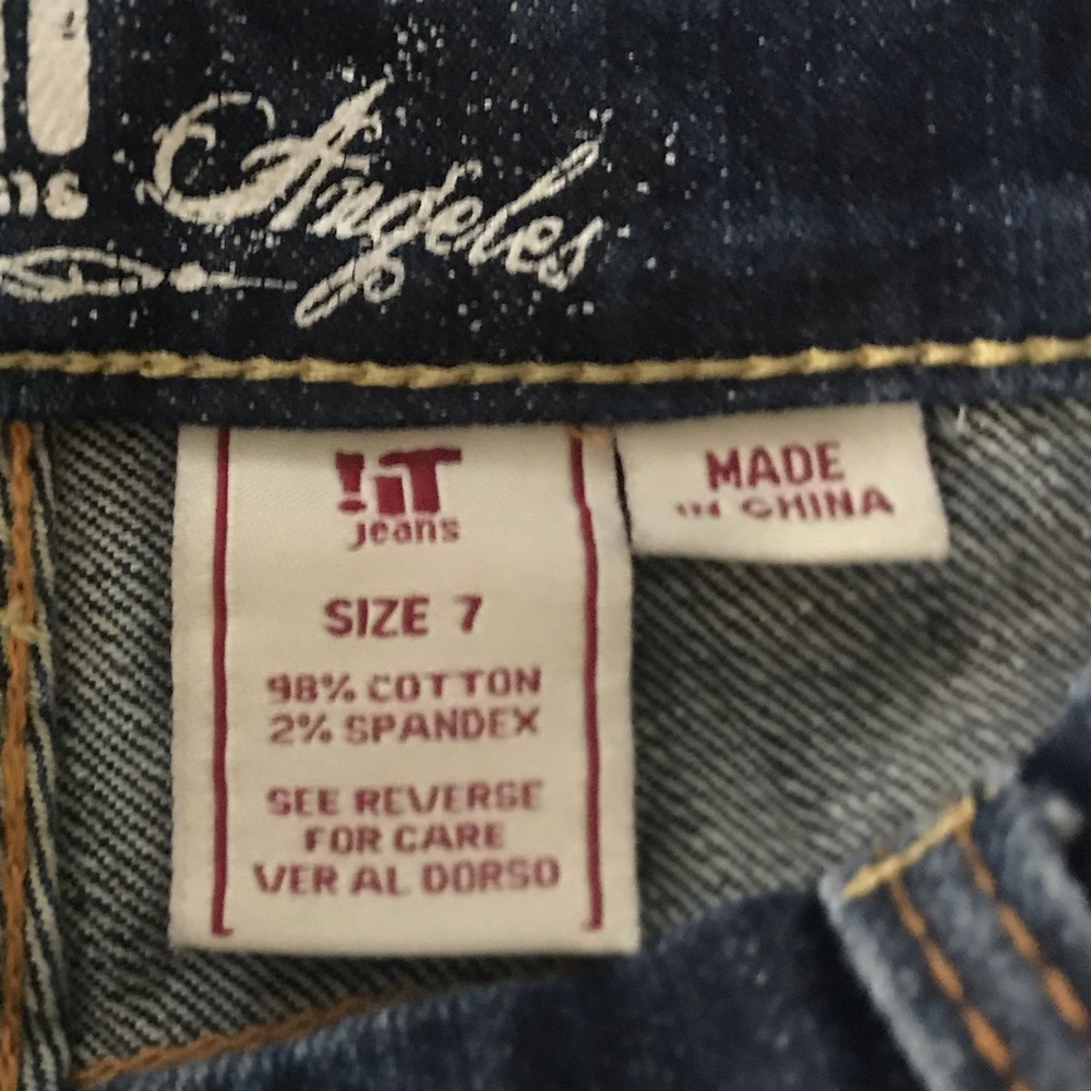 two shorts for 7-year-olds, one denim blue,black - Picture 6 of 12